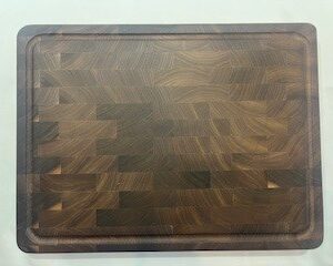 Walnut cutting board.
